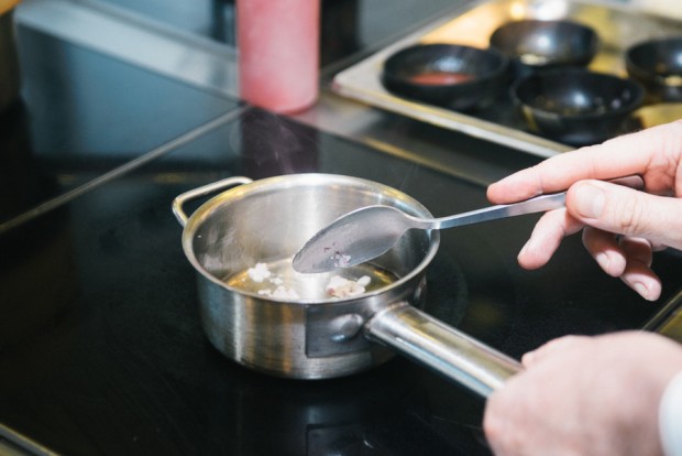 Sauté all ingredients first, including your fermented fish.