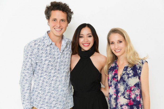 Ipsy founders Marcelo Camberos, Michelle Phan and Jennifer Goldfarb