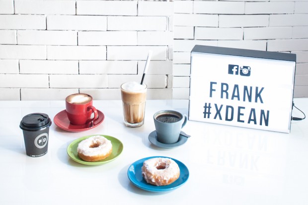 Featuring great coffee by Yardstick, Frank & Dean also serves a mean old-fashioned sugar-glazed donut.