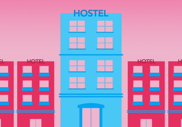 hostels preen