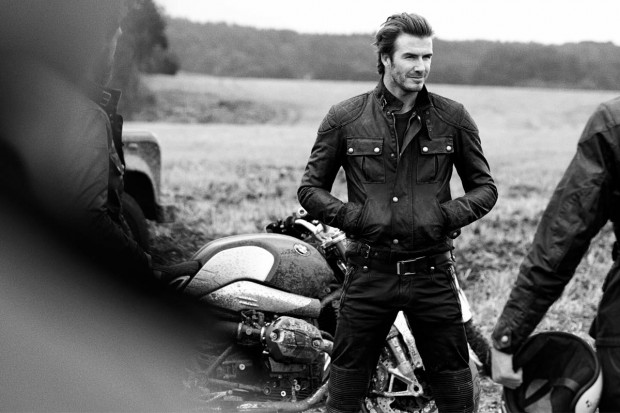 Belstaff's spring/summer 2014 campaign featuring David Beckham