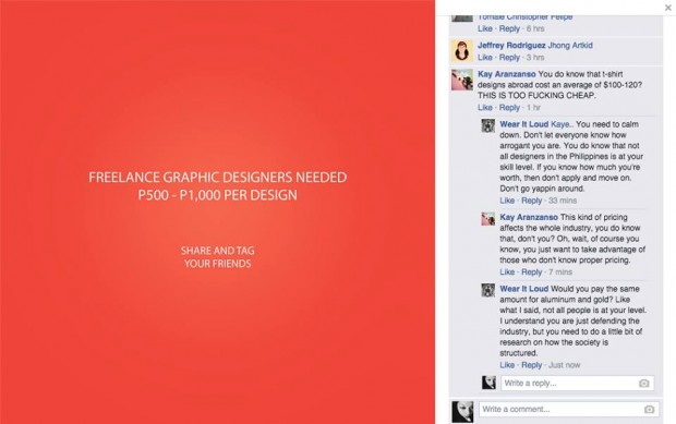 Dear Clients P500 Is Hardly A Graphic Designer S Pay Check Preen Ph