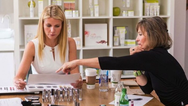 Gwyneth Paltrow and Juice Beauty founder Karen Behnke