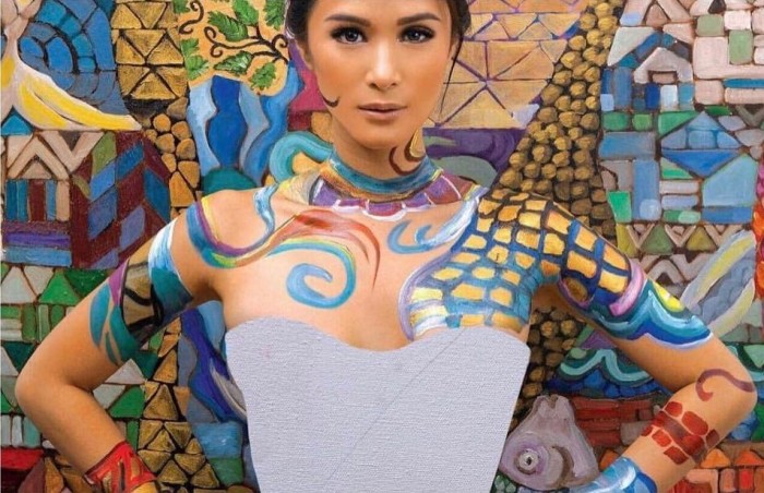 How Heart Evangelista turned an accident into a very expensive work of art