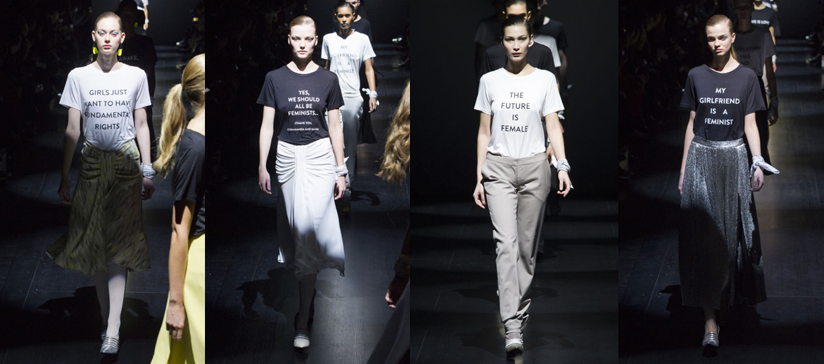 Kanye West Raf Simons and Prabal Gurung Go Political this NYFW