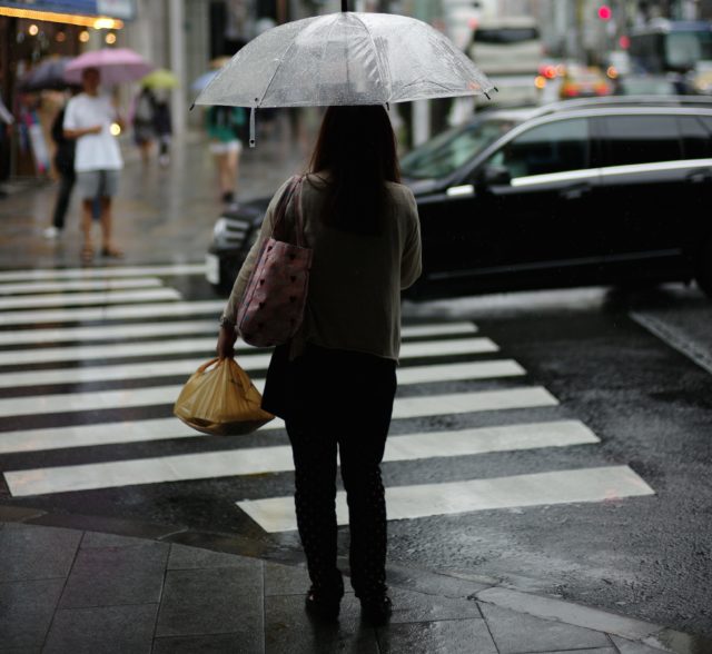 Canvas Shoes During Rainy Days 