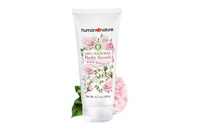 human nature body scrub