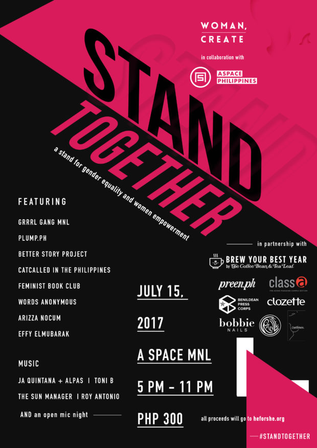 ‘stand Together An Event That Advocates Gender Equality And Women Empowerment Preen Ph