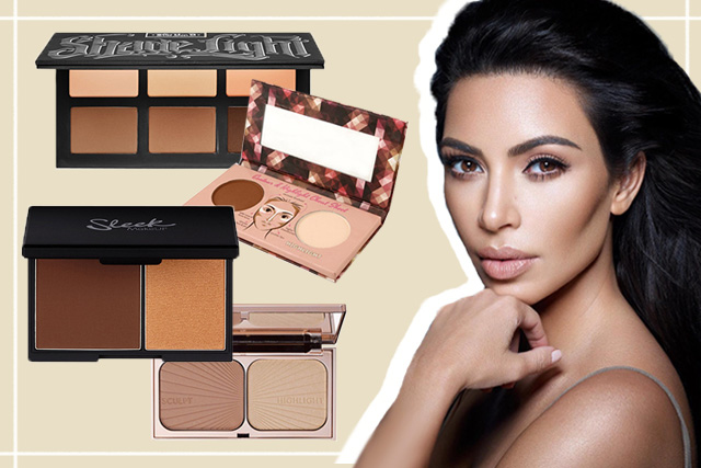 how to contour with powder