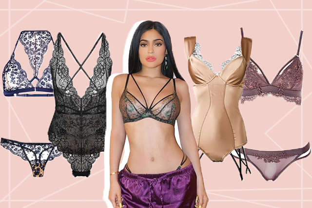 Channel Your Inner Kylie Jenner With These Lacey Lingerie Pieces 