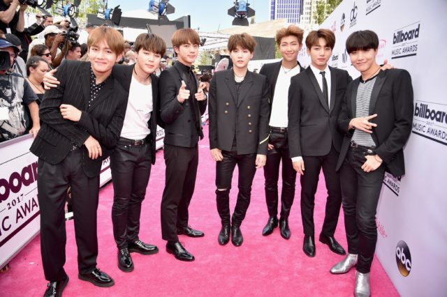 BTS on AMAs Red Carpet Revamps Suiting in Loafers & Sneakers