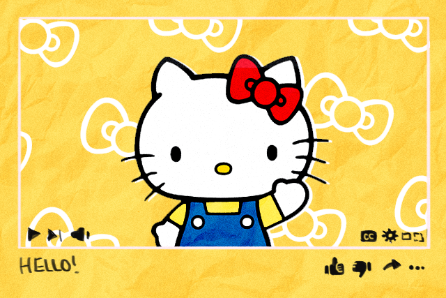 Watch Hello Kitty make fun of herself on her YouTube channel