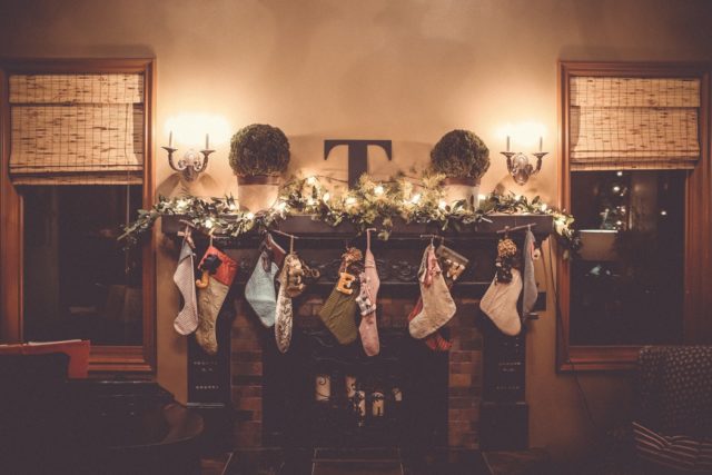 christmas mantel