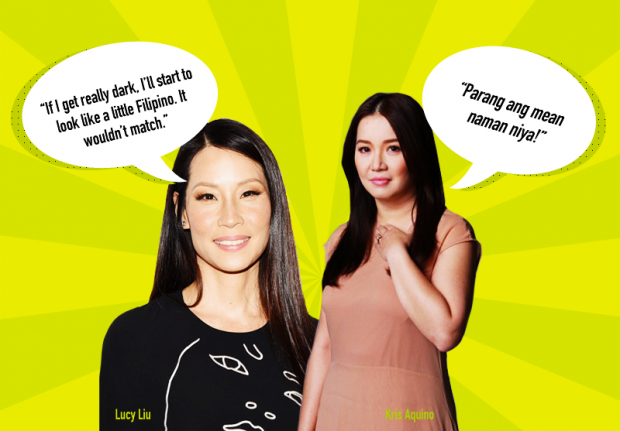 In 2012, Lucy Liu made a remark on how a tan complexion made her look Filipino on 'The Late Show with David Letterman.' Nearly a whole year later, she was still being asked to comment on what she had said. She issued an apology to entertainment columnist Ruben Nepales, saying, "I’m so sorry that my comment was taken out of context," and “My best friends when I was growing up were Filipinos."