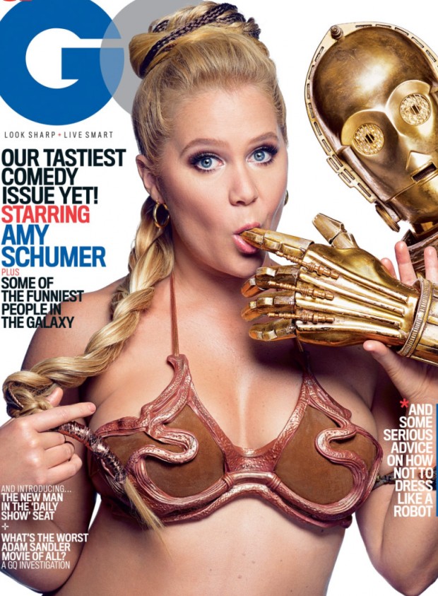 GQ Amy Schumer Star Wars cover preen
