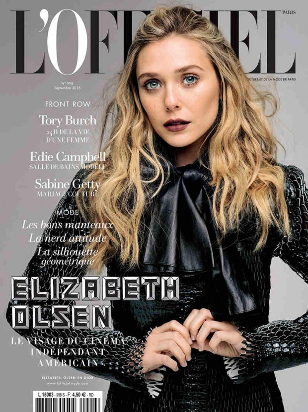 elizabeth olsen l'officiel preen