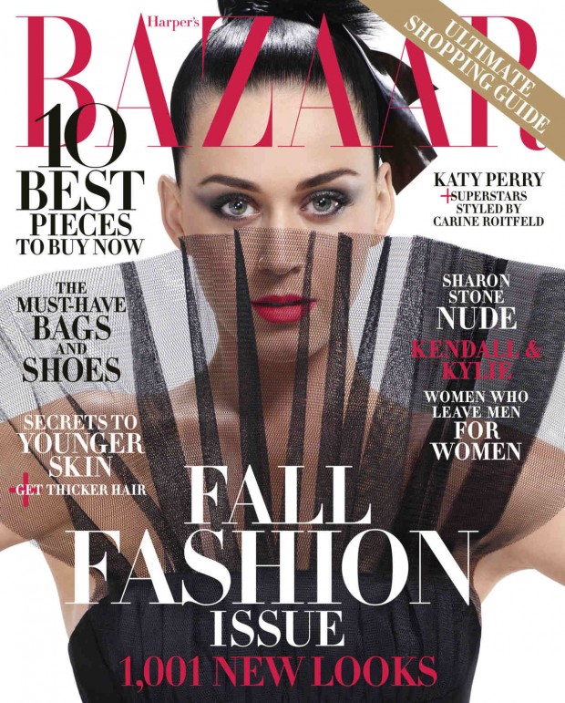 katy perry harpers bazaar preen