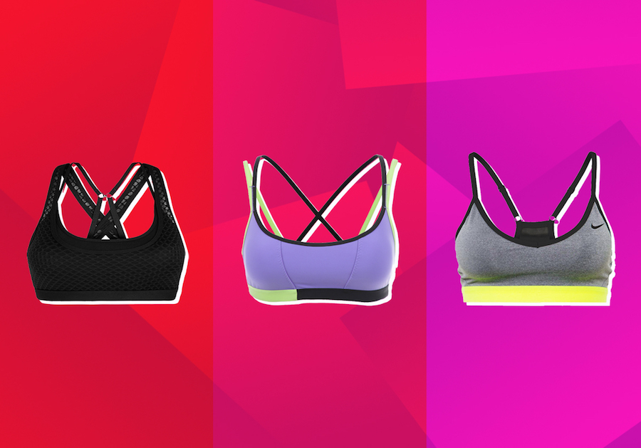 Nike Neon Sports Bra - Gem
