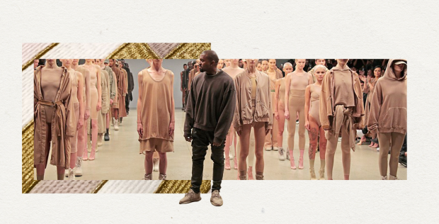 Kanye West New York Fashion Week Preen