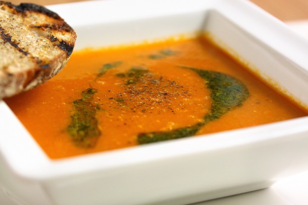 Heirloom Tomato Soup 