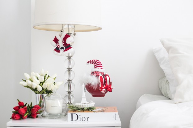 4 Bedside Table Christmas Decor Preen