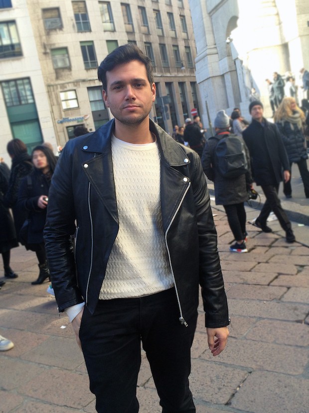 Federico Rodriguez milan mens fashion week preen