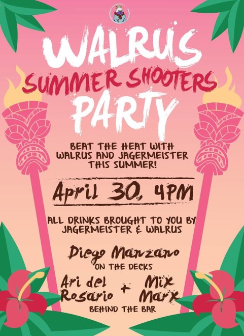 walrus summer shooters party preen events roundup