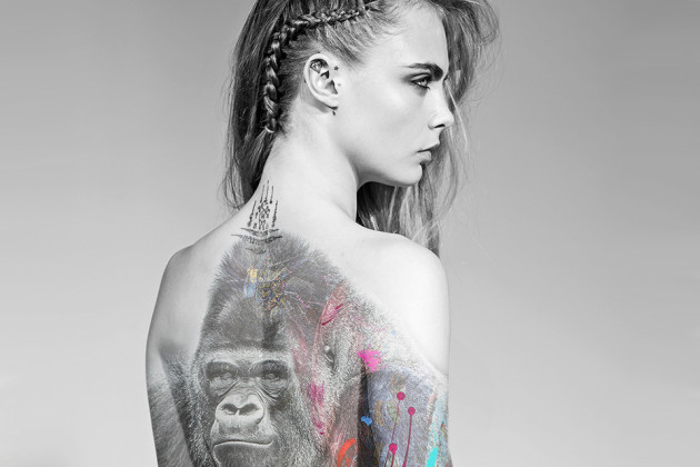 Cara Delevingne Goes Nude to Protest Illegal Animal Hunting