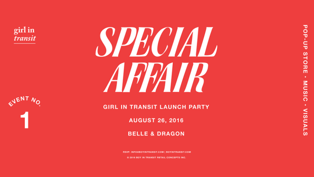 girl in transit pop-up store preen events roundup