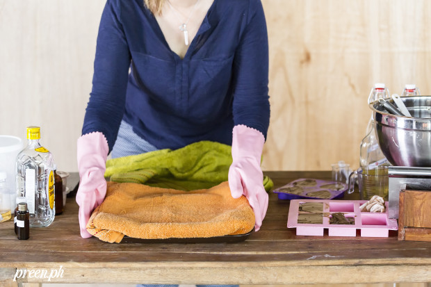 how to make soap preen