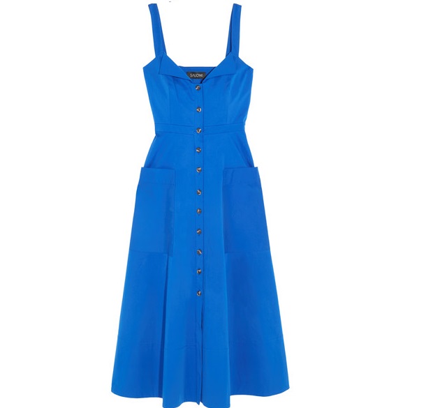 saloni blue dress