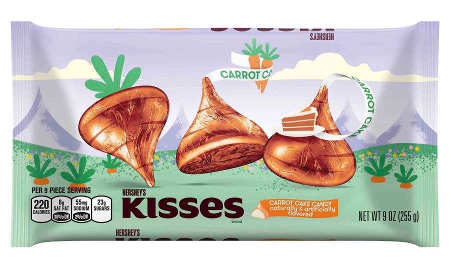 hershey's kisses carrot cake