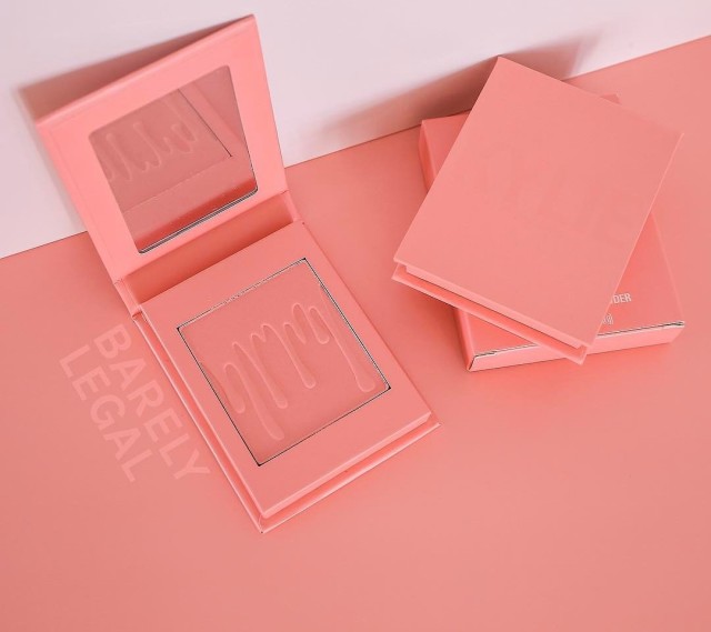 kylie cosmetics blush barely legal