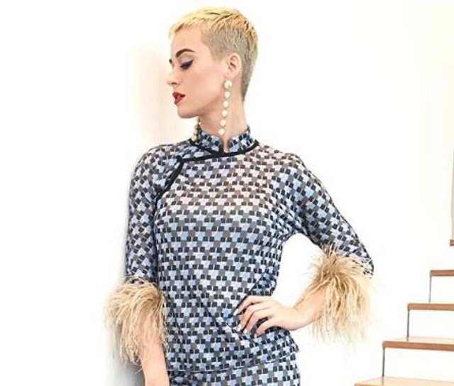 katy perry shaved