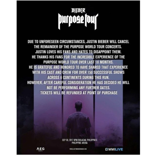 Purpose Tour Statement