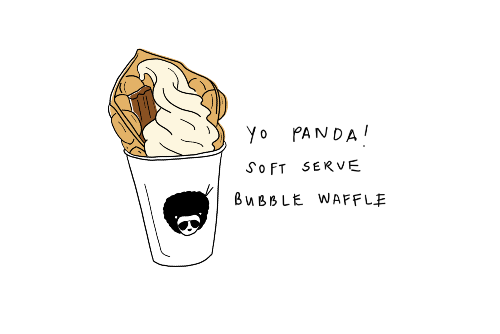 YO PANDA_SOFT SERVE_WAFFLE