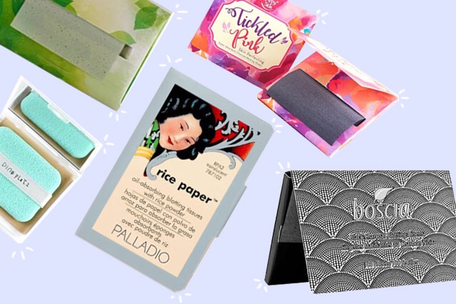 oil-blotting sheets