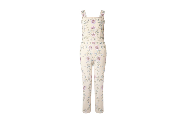 Miss Selfridge Embroidered Floral Jumpsuit