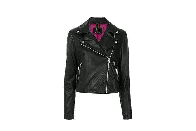 paul smith leather jacket