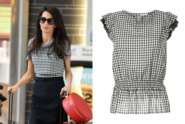 gingham top