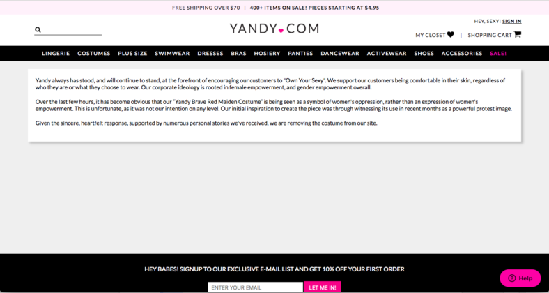 yandy website