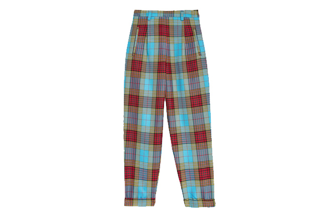 plaid pants