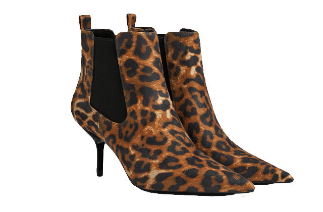 leopard boots