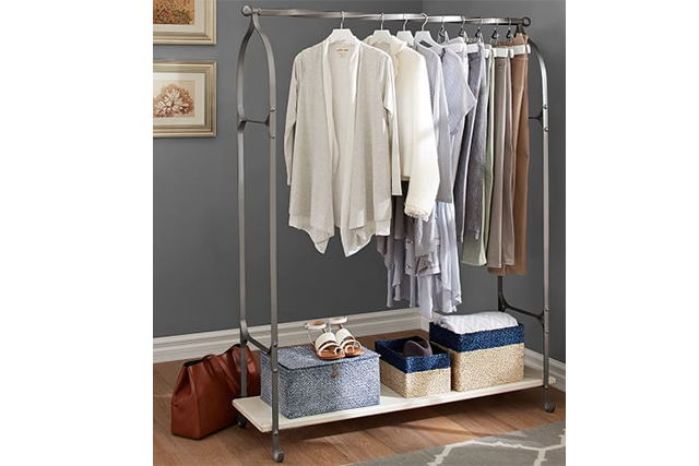 pottery barn clothing rack