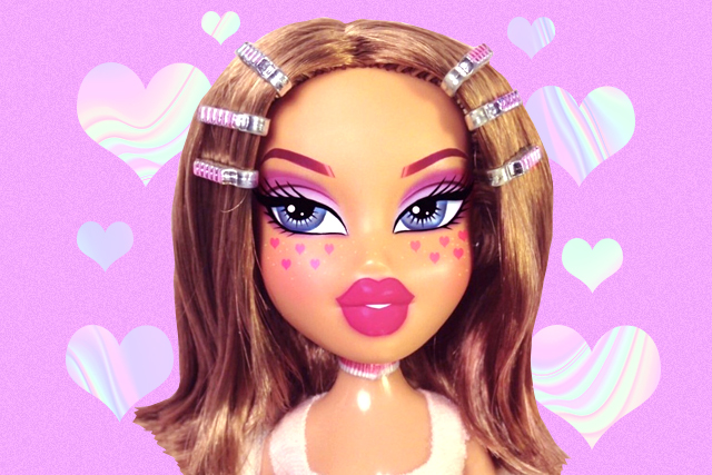 bratz doll with highlights