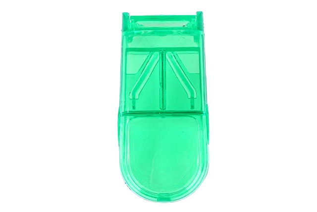 green pill case