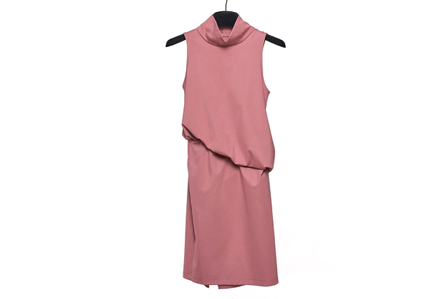 harlan + holden pink dress