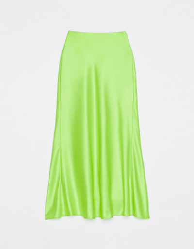 bershka green skirt