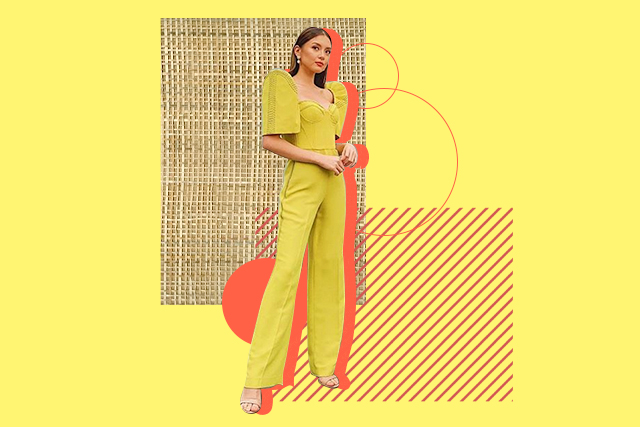 Modern cheap filipiniana jumpsuit