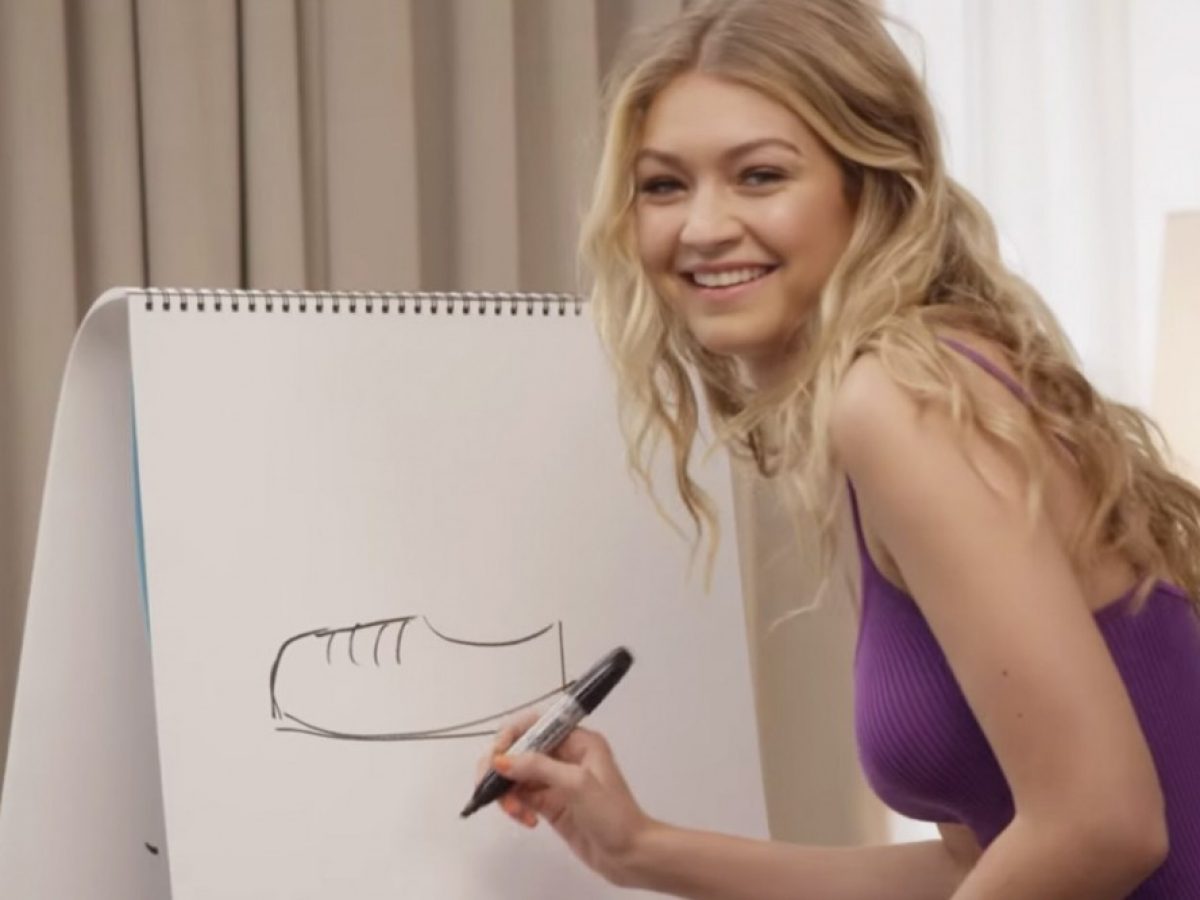 Model Gigi Hadid Gets Competitive with Michael Kors 